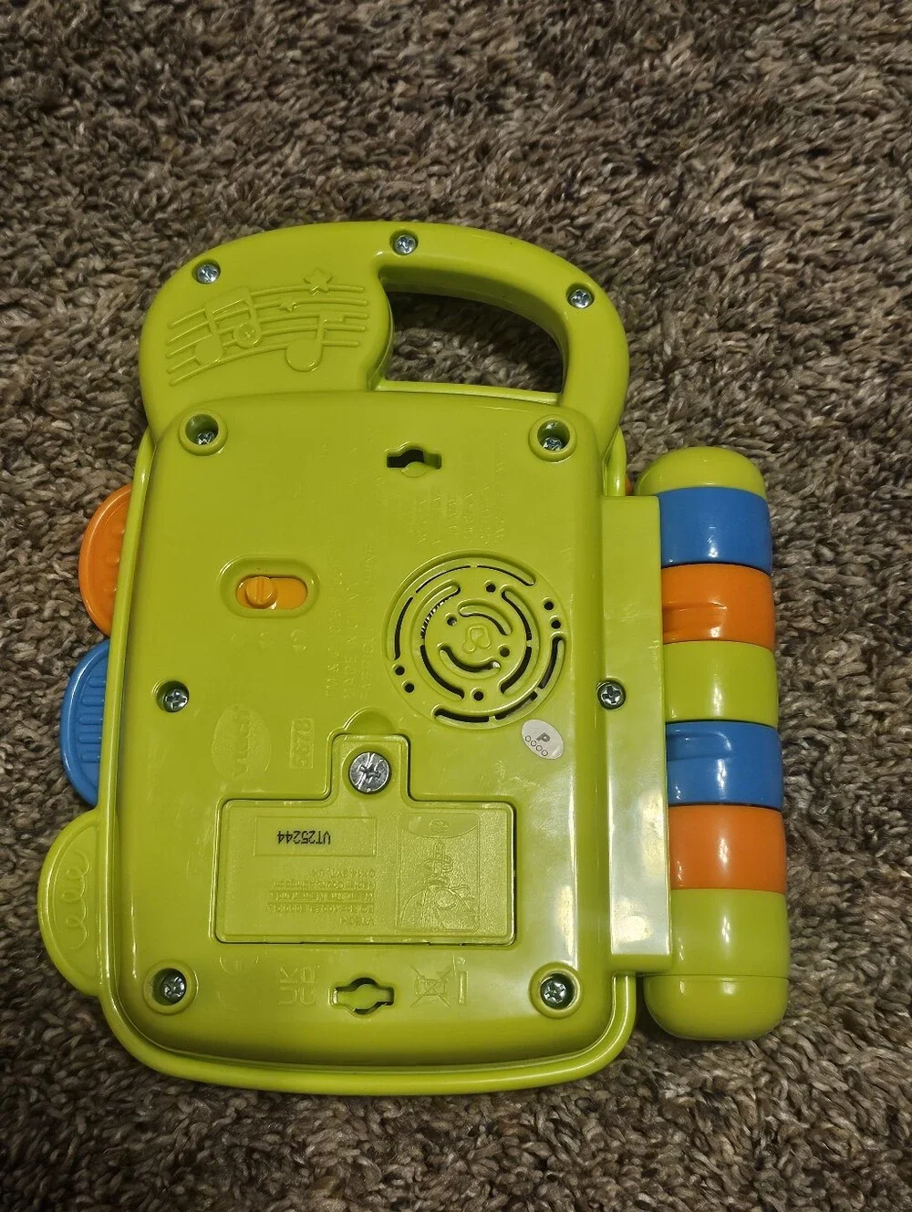 VTech Animal Rhymes Storytime Interactive Book - Orange & Green